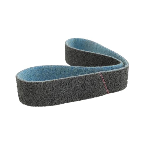 Image of The Lord of the Tools 40x760mm Nylon Sanding Belt 400 Grit Non-Woven Abrasive Belt for Metal Granding (Blue)