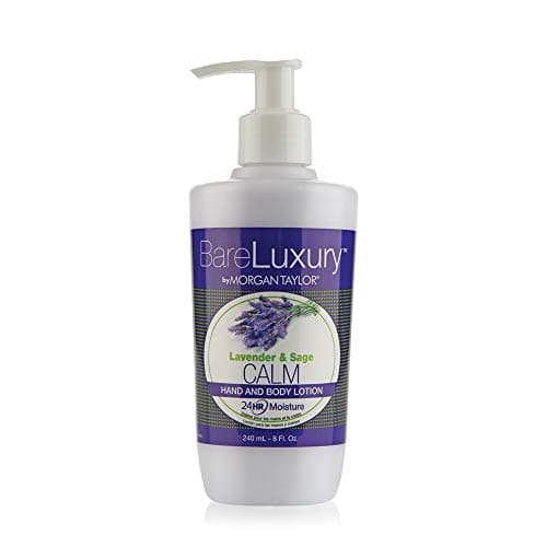Image of Morgan Taylor - BareLuxury - Hand & Body Lotion - Lavender & Sage - Calm - 8 oz