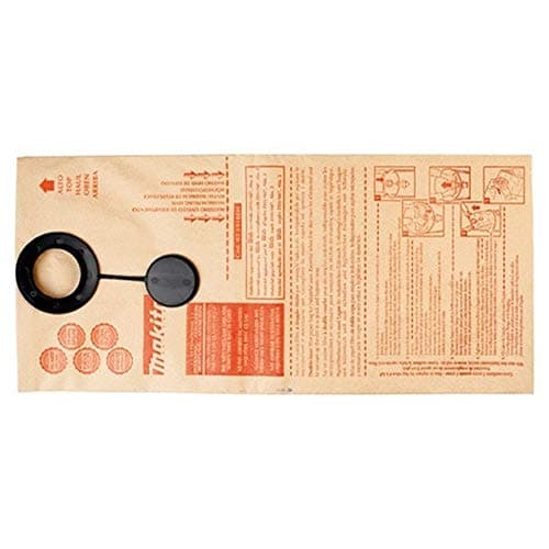 Image of Makita 83132BEK MAKITA 83132BEK Dust Bags for 445X Extractor - Red (Pack of 5)