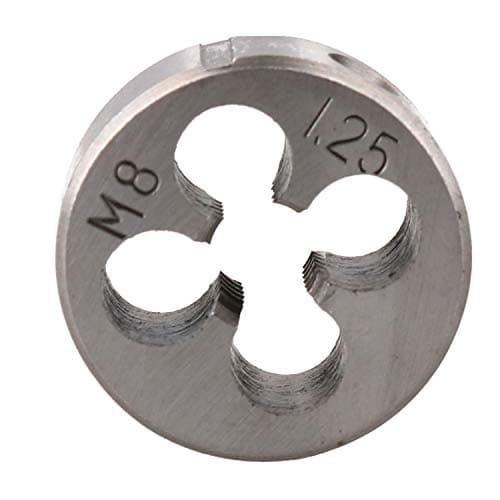 Image of M8 x 1.25mm Metric Die Nut, Tungsten Steel, Thread Cutter 1" (25mm) TD060