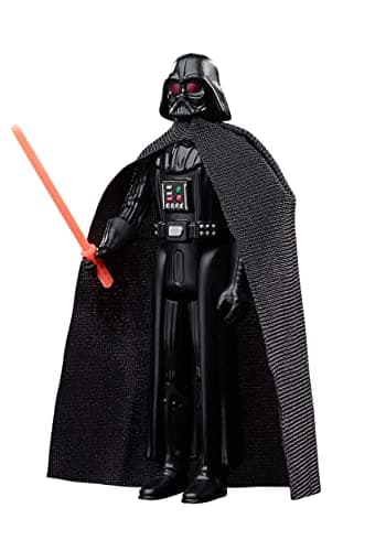 Image of Star Wars Hasbro Retro Collection Darth Vader (The Dark Times) Toy 3.75-Inch-Scale Obi-Wan Kenobi Figure, Kids, Multicolor, One Size (F5771)