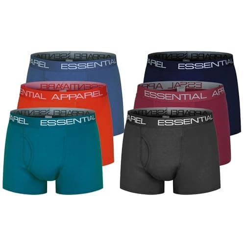 Image of The Essentials Wardrobe Mens TEW 6 Pack Mens Boxer - 3X Large - Mids