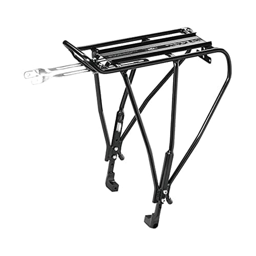 Image of Topeak Explorer Rear Rack for 24" / 26" / 27.5" / 29" / 700c Wheel Bikes, Disc Brake Compatible, Black