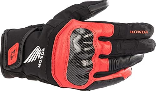 Image of Alpinestars Honda SMX-Z Waterproof Gloves (Medium) (Black/RED)