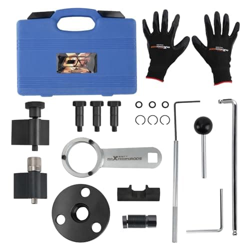 Image of maXpeedingrods Engine Camshaft Timing Belt Locking Tool Kit Compatible with VAG VW Audi Seat Skoda Tiguan Golf Mk5, for 1.6/2.0 Litre TDI PD Common Rail Diesel Engines