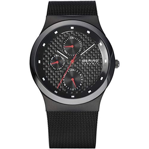 Image of BERING Men Analog Quartz ceramic collection Watch with stainless steel Strap and Sapphire Crystal 32139-309
