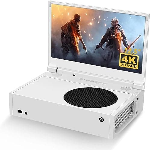 Image of G-STORY 12.5‘’ Portable Monitor for Xbox Series S 4K Portable Gaming Monitor IPS Screen for Xbox Series S（not Included） with Two HDMI, HDR, Freesync Game Mode Travel Monitor (4K for Xbox Series S)