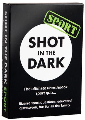 Image of Shot in the Dark: Sport Quiz Edition | 2+ players | Fun Family Card Game for Sport-mad Adults, Teens & Kids