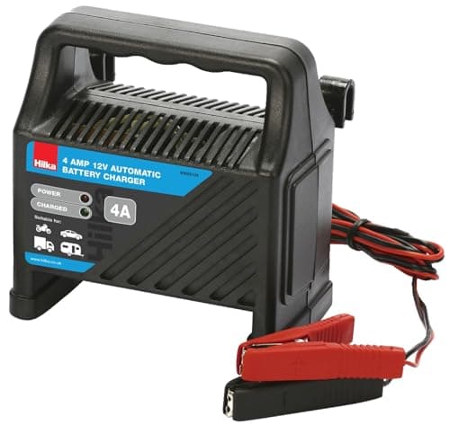 Image of Hilka 83650104 4 Amp 12v Automatic Battery Charger