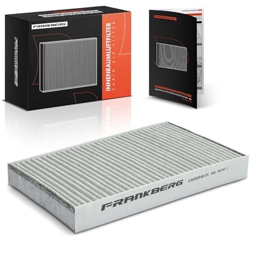 Image of Frankberg Cabin Air Filter Pollen Filter with Activated carbon Compatible with C2 JM C2 Enterprise JG C3 I FC FN C3 II SC C4 Coupe LA 308 SW I 4E 4H Replace# 9687459780