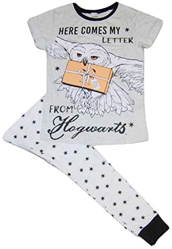 Image of Ladies Womens Harry Potter Pyjamas Hogwarts Here Comes My Letter (8-10)