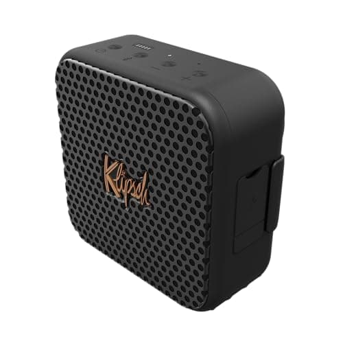 Image of Klipsch Austin, portable Bluetooth Speaker, 1.5" Full Range Driver, IP67 dust and Waterproof Rating, 12 Hours of Playtime for a Premium Live Concert Experience, black