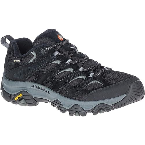 Image of Merrell Women's Moab 3 GTX Waterproof Walking Shoe, Black, 6 UK