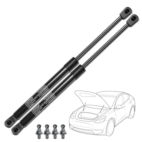 Image of YHTAUTO Front Hood Gas Struts Shocks Replacement for Lexus LS400 Base 1998 1999 2000 Sedan, Set of 2 Bonnet Lift Supports, Replace# 53440-50040