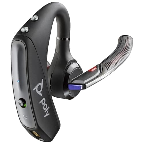 Image of Poly Voyager 5200 Office Bluetooth Mono Headset für Tischtelefon, Mobiltelefon und PC mit USB-C für Microsoft Teams