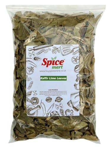 Image of Kaffir Lime Leaf | Leaves |Thai Lime Citrus Hystrix Leaves Premium Qaulity Free UK P&P (5g)