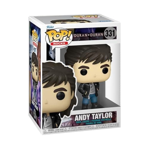 Image of Funko POP! Rocks: Duran Duran - Wild Boys Andy Taylor - Collectable Vinyl Figure - Gift Idea - Official Merchandise - Toys for Kids & Adults - Music Fans - Model Figure for Collectors and Display