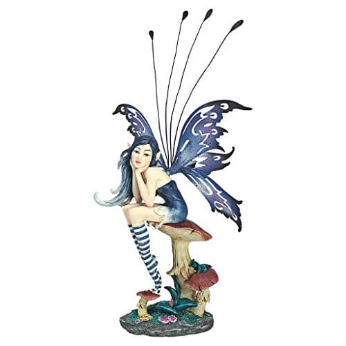 Image of Design Toscano QS232725 Sapphire, the Pepperwand Fairy Statue