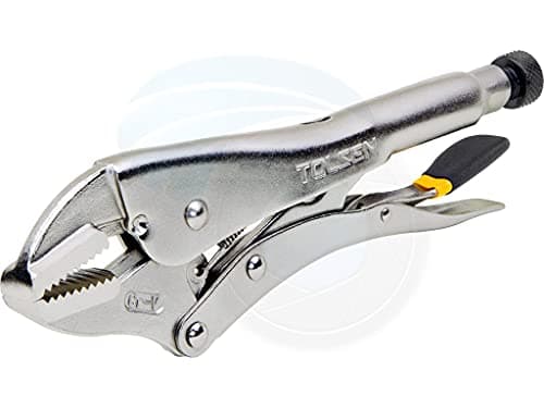 Image of Tolsen Straight Jaw Locking Pliers 10" (250mm) - Heavy Duty Mole Grip Vice Plier