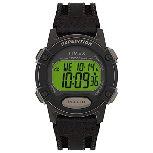 Image of Timex Expedition CAT5 Men's 41mm Leather Strap Watch TW4B24500