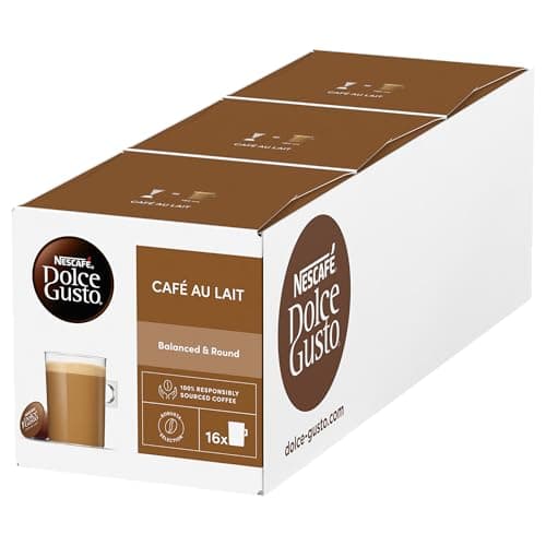Image of NESCAFÉ DOLCE GUSTO Café Au Lait Coffee Pods (Total 48 Servings)