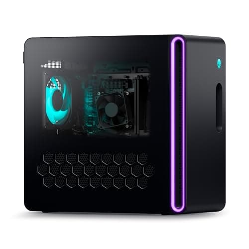 Image of Alienware Aurora R16 Gaming Desktop - Intel Core i7 14700F, 32GB DDR5 RAM, 1TB SSD, NVIDIA GeForce RTX 4070 Super 12GB GDDR6X Graphics, Windows 11 Home, 1 Year Onsite/in-Home Service - Basalt Black