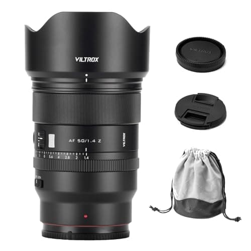 Image of VILTROX AF 50mm F1.4 Pro Full-Frame Autofocus Lens, F1.4 Ultra-Wide Aperture, Portrait Photography, Street Documentary, Landscape Recording,Compatible with Nikon Z-Mount Cameras