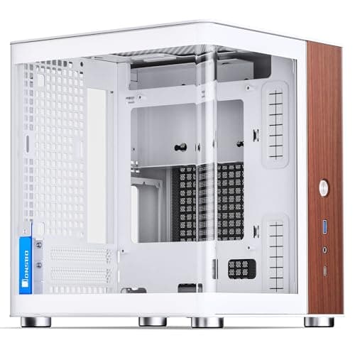 Image of Jonsbo TK-0 Mini-ITX Case Tempered Glass - White