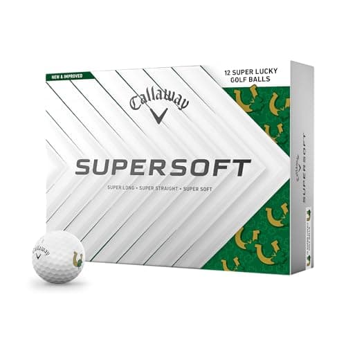 Image of Callaway Golf Supersoft Lucky Golf Ball 2025