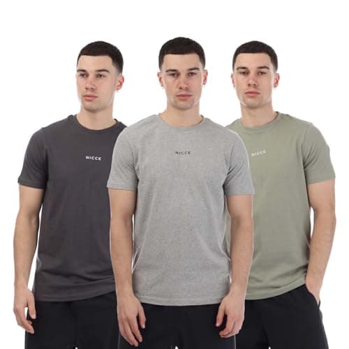 Image of Nicce Men's Petras 3 Pack T-Shirts in Other