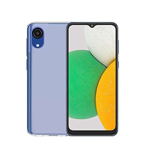 Image of Cyber-Tech For Samsung Galaxy A03 Core Clear Case, Shockproof [Ultra Slim] Scratch Resistant Gel Rubber Silicone [Protective Case] Phone Cover For Samsung Galaxy A03 Core