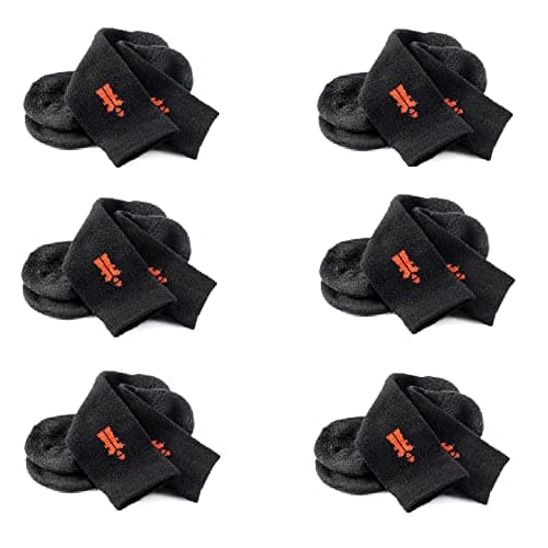 Image of SCRUFFS WORKER BOOT SOCKS Black Warm Mens Work Sock UK 10-13 (6)