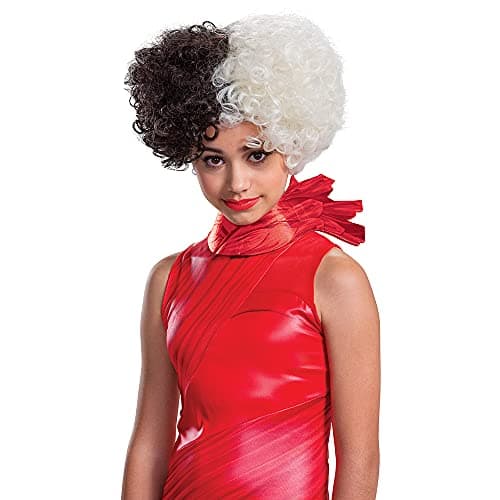 Image of Disguise Cruella Tween Wig, Cruella Live Action Movie Hairpiece Costume Accessory