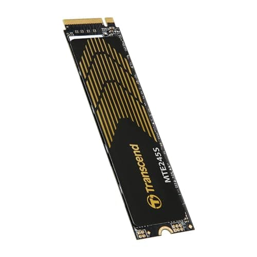 Image of Transcend MTE245S 1TB NVMe PCIe Gen4 x4 SSD, Read/Write up to 5,000/4,000 mb/s with Graphene Heatsink TS1TMTE245S