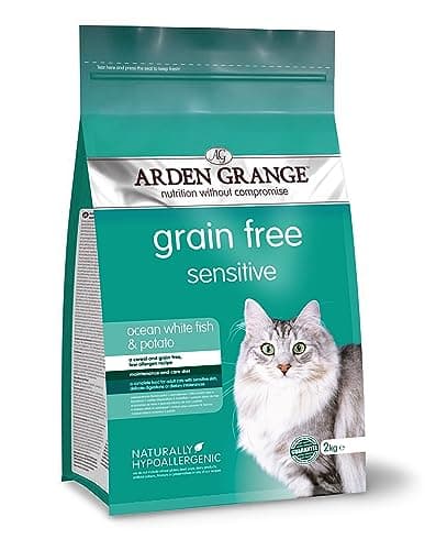 Image of Arden Grange Adult Dry Cat Food Sensitive, Fish, 2 Kg