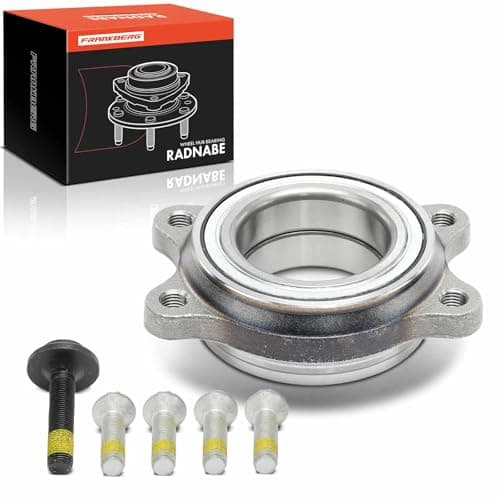 Image of Frankberg 1x Wheel Bearing Stroke Front Axle Rear Axle Left or Right Compatible with A4 8K2 1.8L-3.2L 2007-2015 A6 4G2 4GC 1.8L-4.0L 2010-2018 A5 8T3 1.8L-4.2L 2007-2017 Replace# 4H0498625B