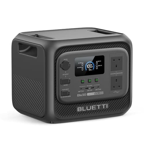 Image of BLUETTI Elite 300 Portable Power Station (2026 New), 3014.4Wh LiFePO4 Battery Backup w/ 2400W AC Outlets (4800W Surge), Compact 3kWh for Home Backup, Camping & RV Power