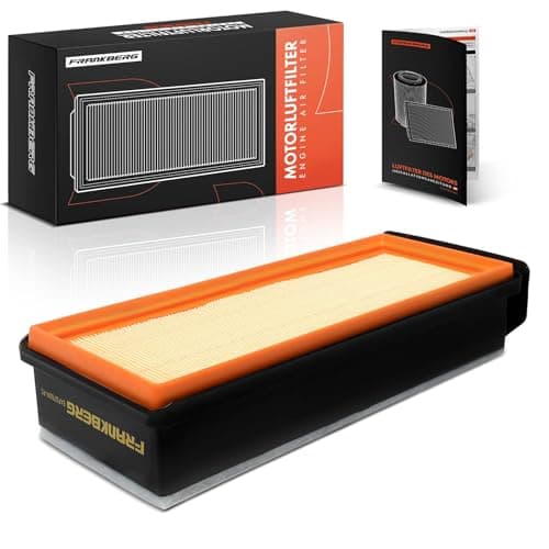 Image of Frankberg Engine Air Filter Compatible with D3 Estate F31 BiTurbo 3.0L 2013-2018 3 Gran Turismo F34 330 335 3.0L 2014-2024 X6 E71 E72 M50 3.0L 2011-2014 Replace# 13718518111