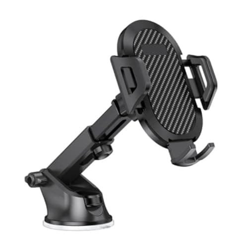 Image of FVVGHBN Car Phone Holder for Peugeot iOn 2009-2020, Anti-Slip Ultra-Stable Dashboard Windscreen Suction Cup Mount 360° Adjustable Secure Grip