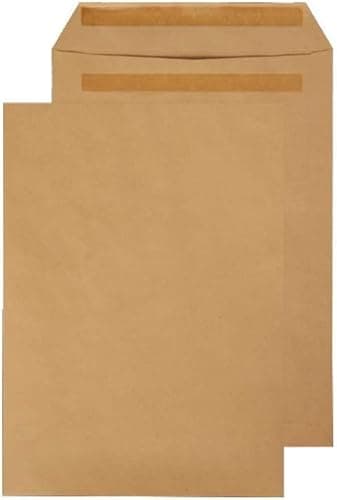 Image of Blake Purely Everyday - Manilla Envelopes C4 (324 x 229 mm) - Pack of 50 - Thickness 90 GSM - Self Seal Envelope C4 Brown - Kraft Envelopes Letter Size - Stationery Supplies (13878/50 PR)