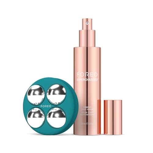 Image of FOREO Bear 2 Body Advanced Microcurrent Sculpting Machine + Conductive Supercharged Firming Serum - Cellulite Massager & Lymphatic Drainage - Firm, Contour & Smooth - Body Massager