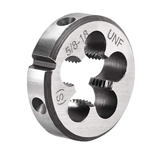 Image of sourcing map 5/8-18 UNF Round Die, Machine Thread Right Hand Threading Die, Alloy Tool Steel Screw Thread Cutting Die
