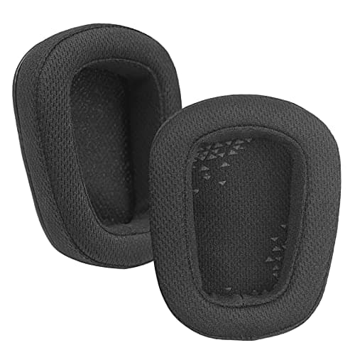 Image of MOLGRIA Ear Pads Cushion, Fabric Earpads Replacement for Logitech G933 G633 Artemis Spectrum RGB 7.1 Surround Sound Gaming Headset(Fabric Black)