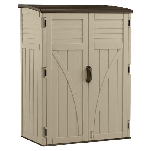 Image of Rowlinson Suncast Aston Large Storage Cabinet - Sand