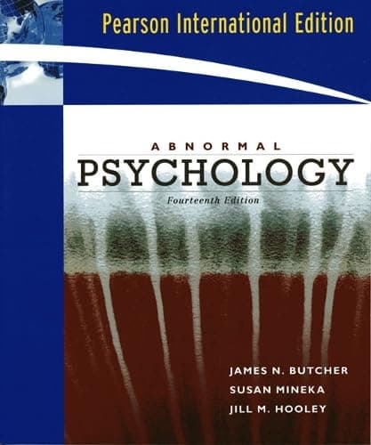 Image of Abnormal Psychology: International Edition
