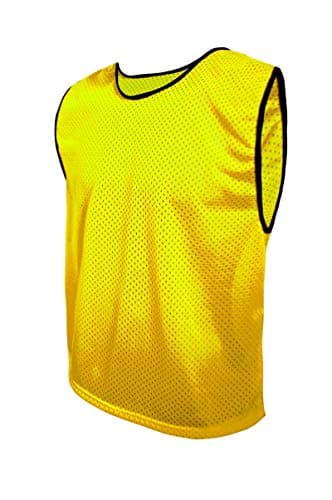 Image of SPORTSBIBS football bib for children and adults, marker shirt/training t-shirt, without logo, team game jersey, marking shirt men ladies seniors juniors kids, 8 colours