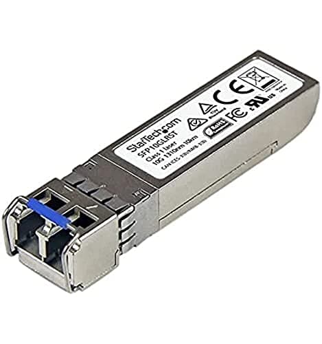 Image of StarTech.com Cisco SFP-10G-LR Compatible SFP+ Module - 10GBASE-LR - 10GbE SMF Optic Transceiver - 10GE Gigabit Ethernet SFP+ - LC 10km - 1310nm - DDM Cisco Firepower, ASR9000, C9300 (SFP10GLRST)