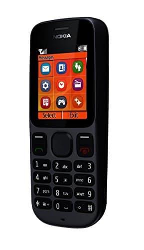 Image of Nokia 100 RH-130 CV UK Festival Mobile Phone - Black
