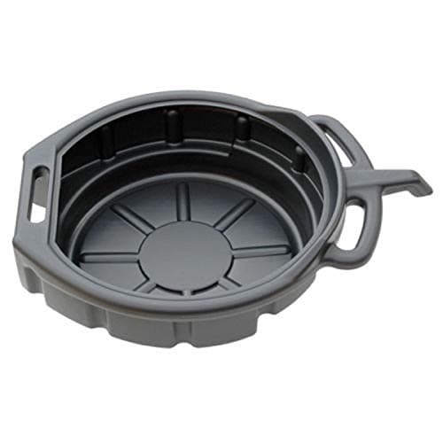 Image of Unibos | Vehicles Oil Drain Pan | Gearbox Fuel Drain Pan | Large Capacity | Bucket for Car, Motorbike etc | Oil Coolant Gearbox Fuel Drain Tray | Multifunctional Essential | 16 Litres