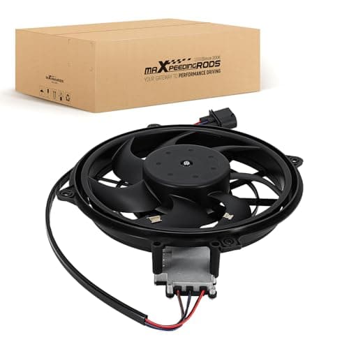 Image of maXpeedingrods 4Z7959455D, 4Z7959455M Radiator Fan Engine Cooling Fan Assembly for Audi A6/Allroad Quattro 2.7L 2000-2005